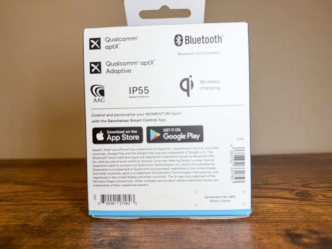 ゼンハイザー ワイヤレスイヤホン MOMENTUM Sport