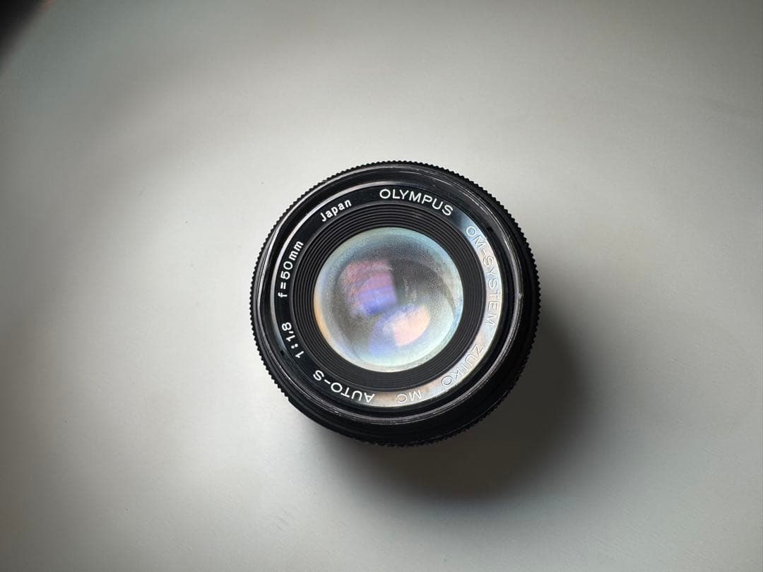 【完動品】OLYMPUS OM-1+ 50mm F1.8 フイルムカメラ