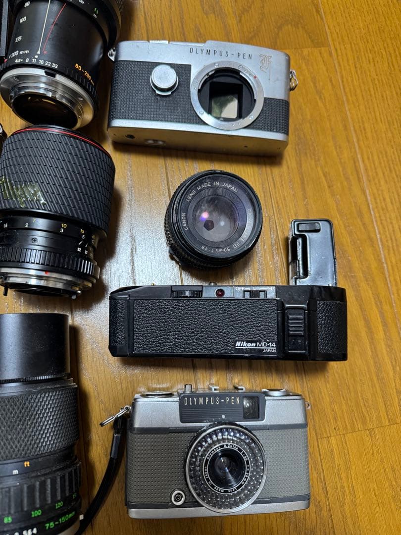 カメラ レンズ まとめて 12台　ジャンク品　②