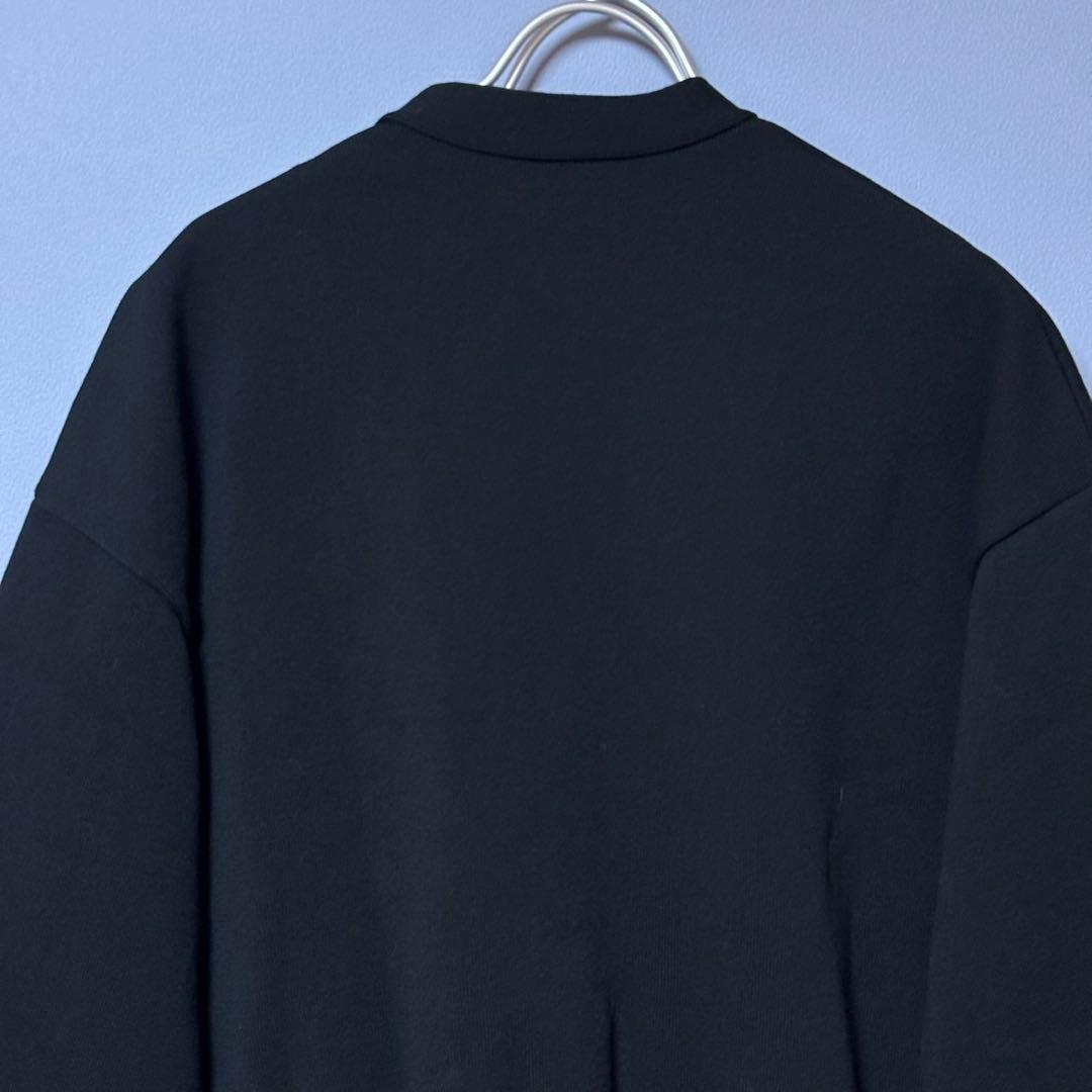 未使用　BEARDSLEY パールボタンカーディガン　BLACK FREE