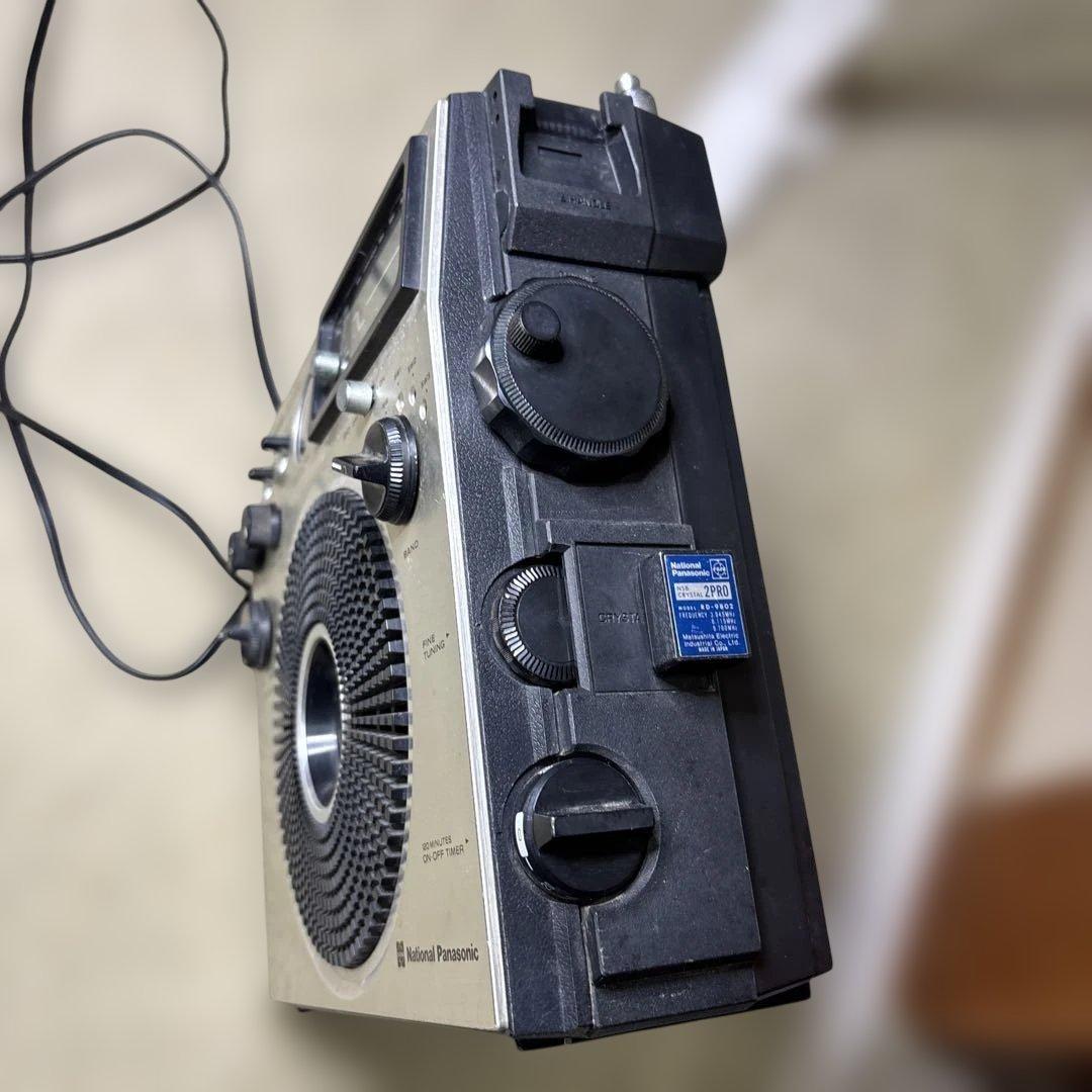 National Panasonic COUGARラジオ・カセットプレーヤー