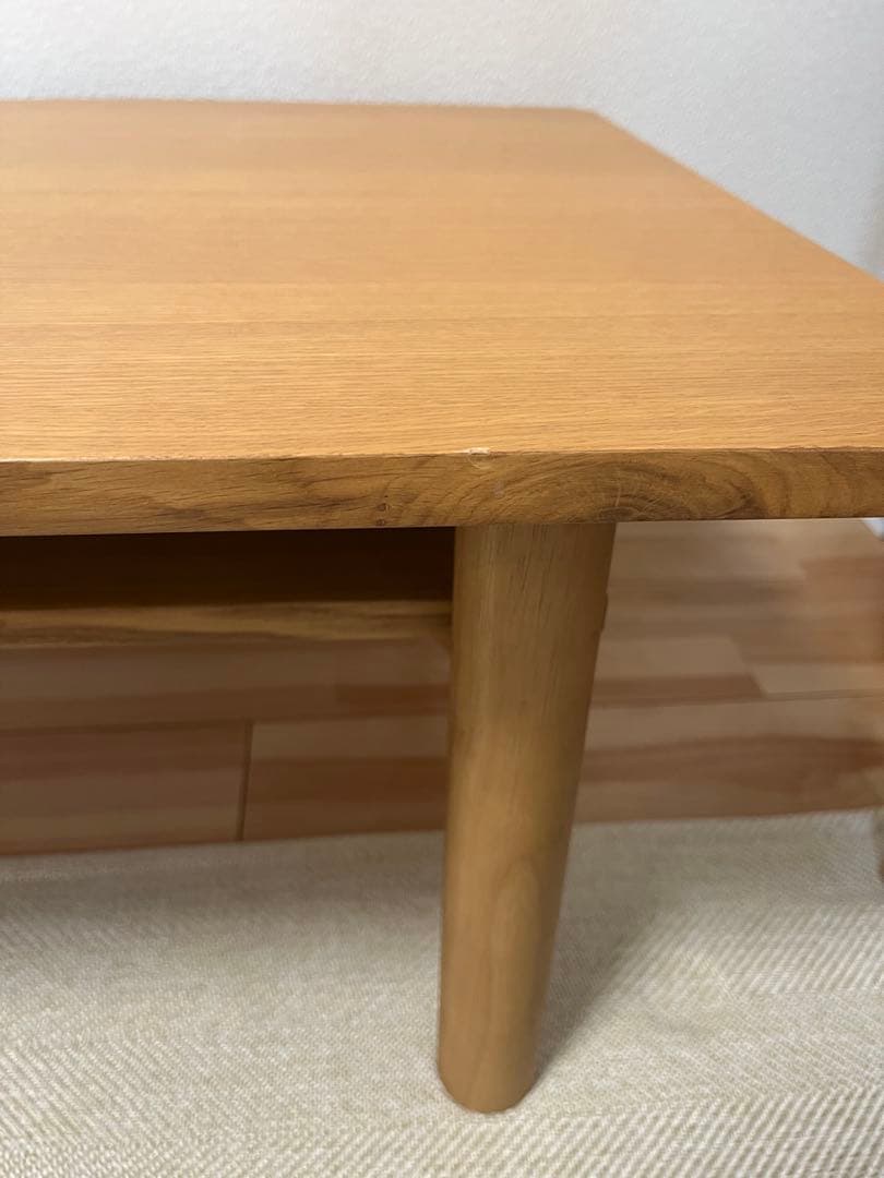 【無印良品】MUJIオーク材　ローテーブル