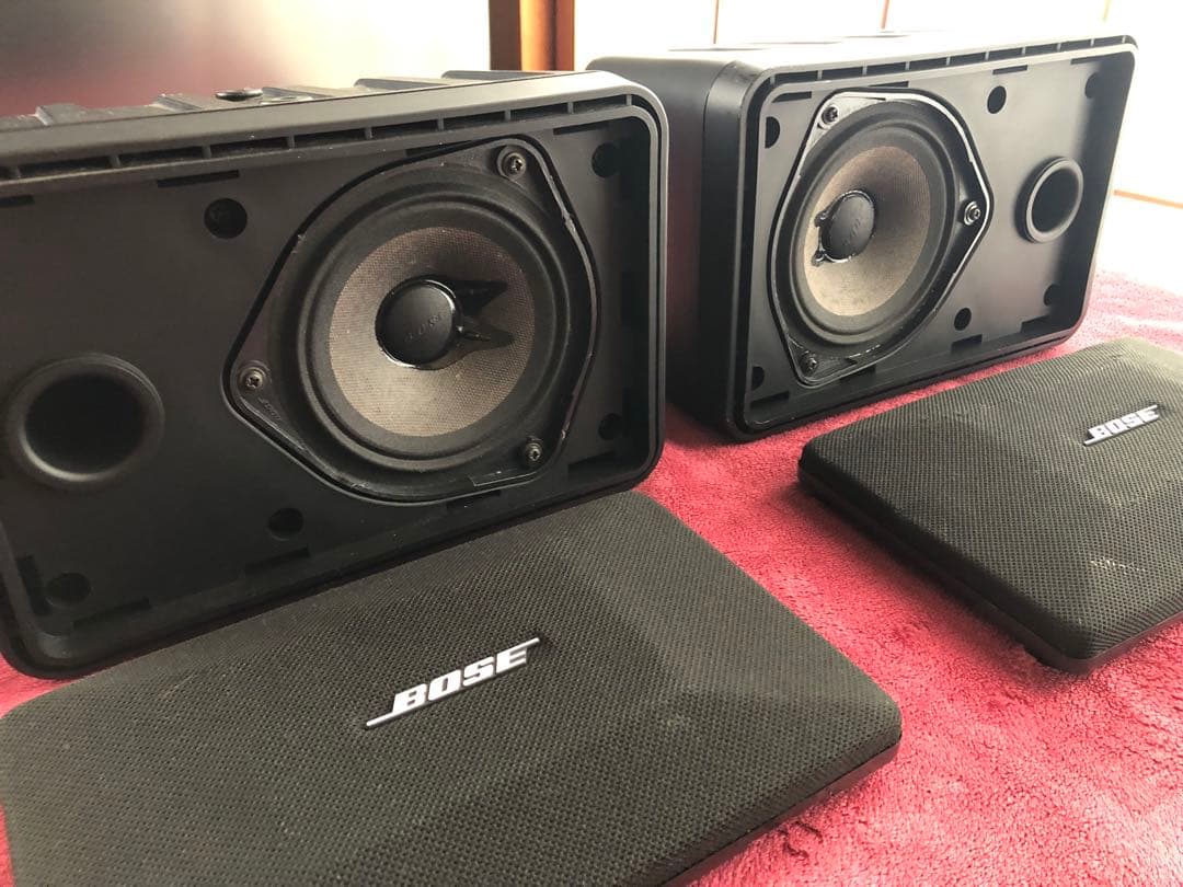 BOSE101MMスピーカー+1701アンプ+天井吊金物