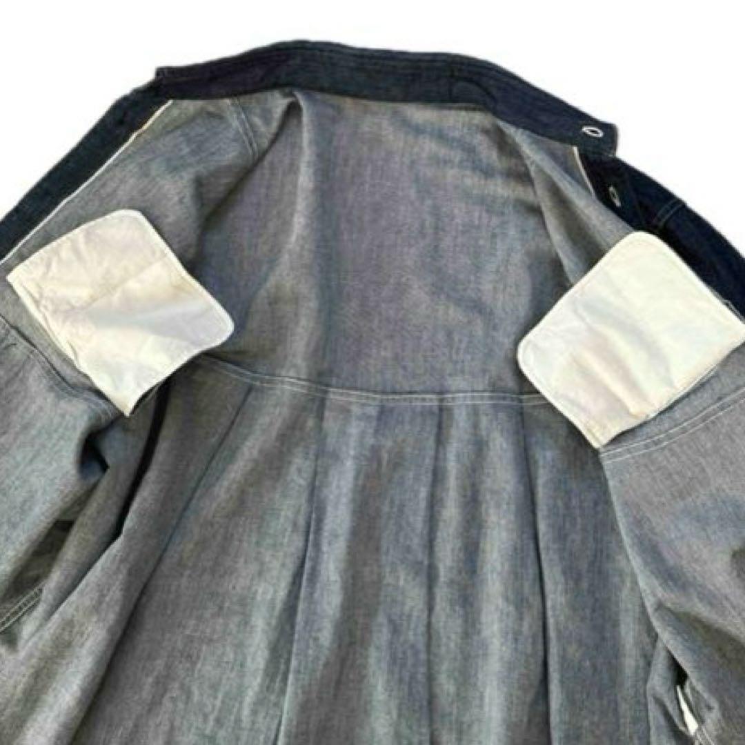 【p.p.pean】ジュンミカミ オーバーサイズ　デニムシャツ 日本製