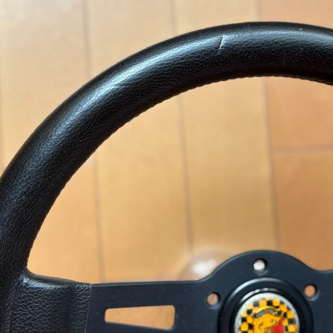 アバルト ステアリング 35mm 七宝ホーンボタン付 ABARTH イタリア製