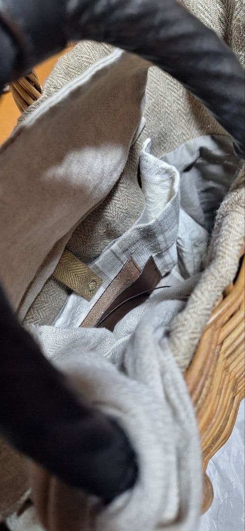 『よいよい様』専用★美品　ebagos エバゴス　紅籐カゴ　★