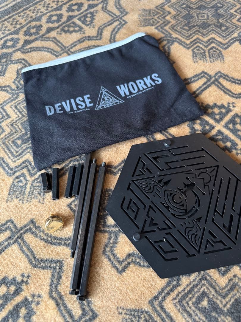 DEVISE WORKS メタヘキテかっ！？　蚊取り線香スタンド　間接照明