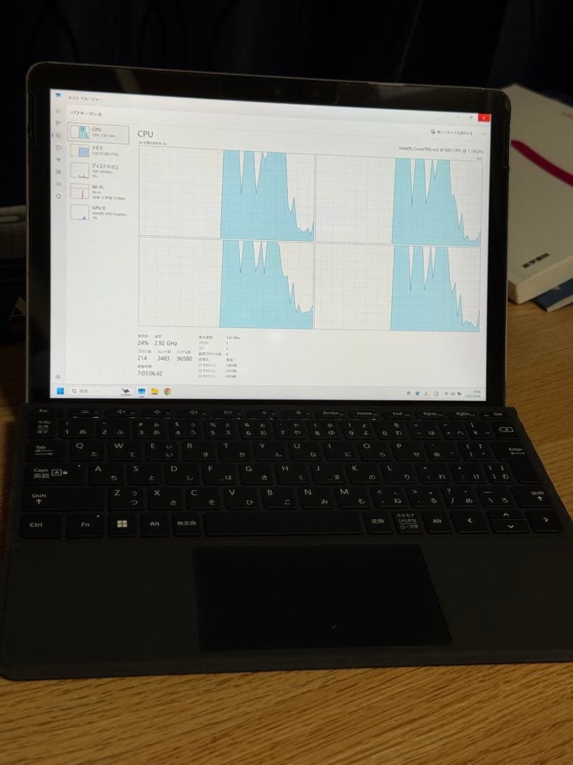 Windowsタブレット本体 Surface Go 2 LTE m3-8100Y 8/128