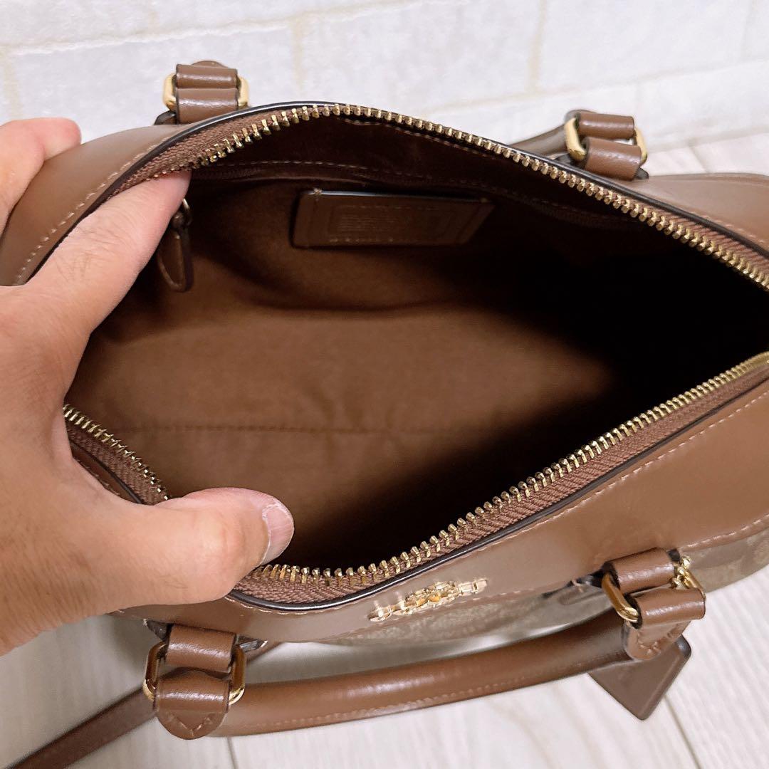 《ほぼ未使用》COACH(コーチ)2wayバッグ シグネチャー