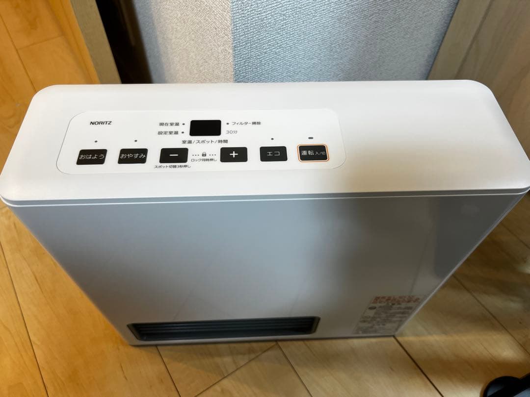 【新品未使用】ノーリツ　ガスファンヒーター　GFH-2404S-W5