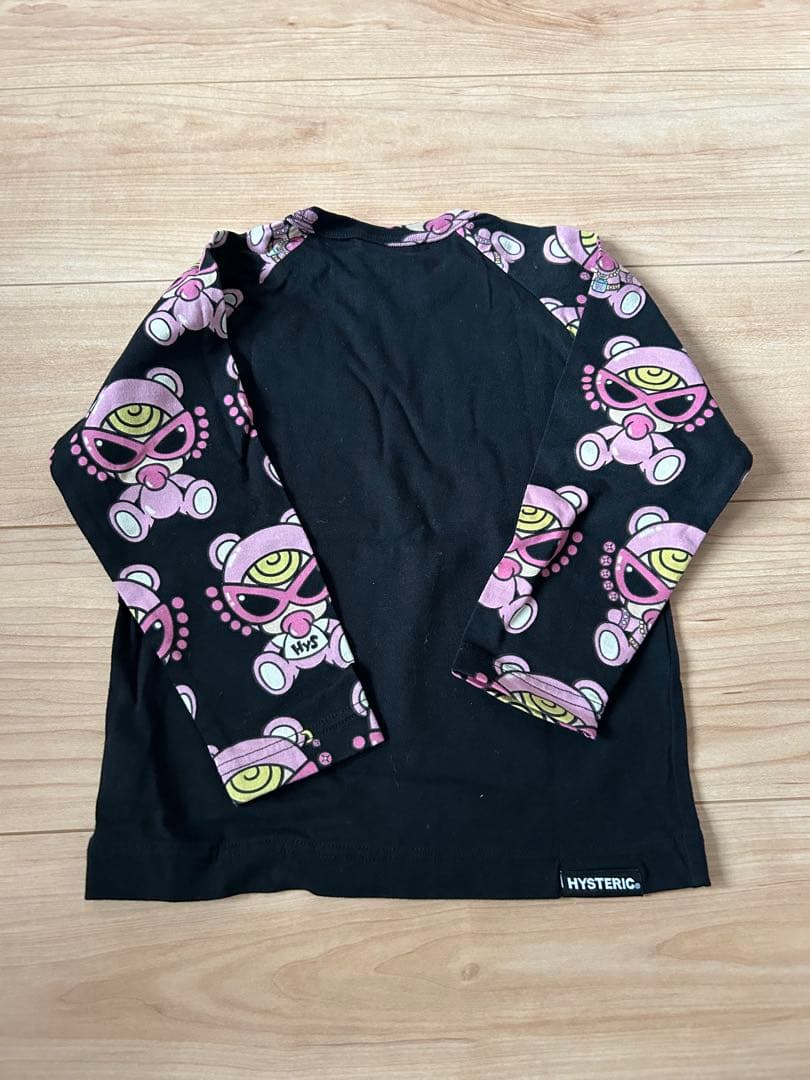 HYSTERIC キャラクター柄長袖Tシャツとパンツセット 95cm