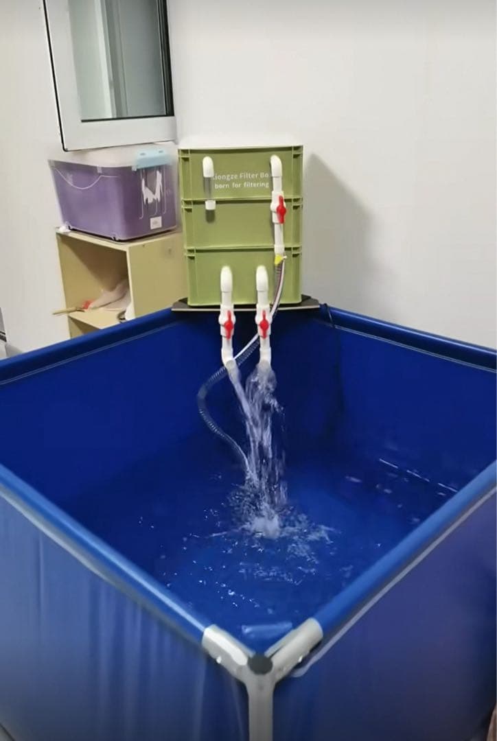 25W水中ポンプ付き　水槽用最強ろ過フィルター 外部式上部濾過装置器アクアリウム
