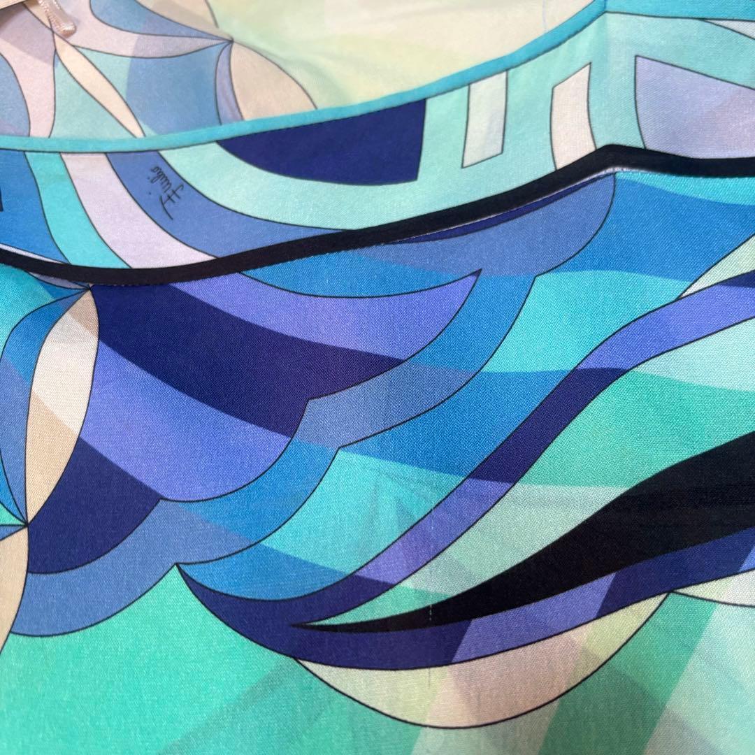 エミリオプッチ　シルク　ドルマンスリーブ　ブラウス