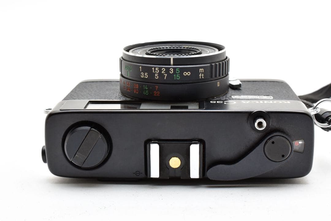 【完動美品】Y-1456 Konica C35 flash matic ブラック