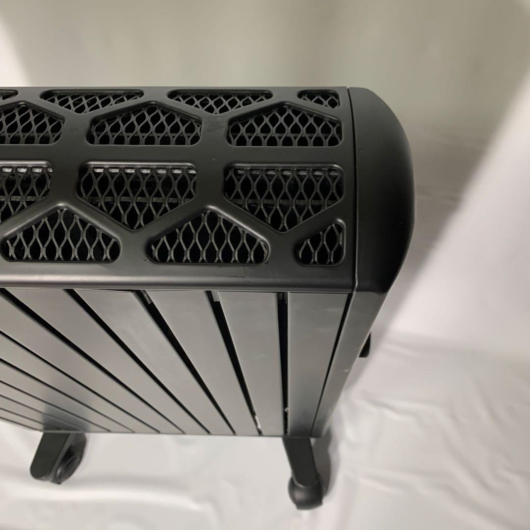 デロンギMDHU15-PB オイルレスヒーター 黒 10-13畳