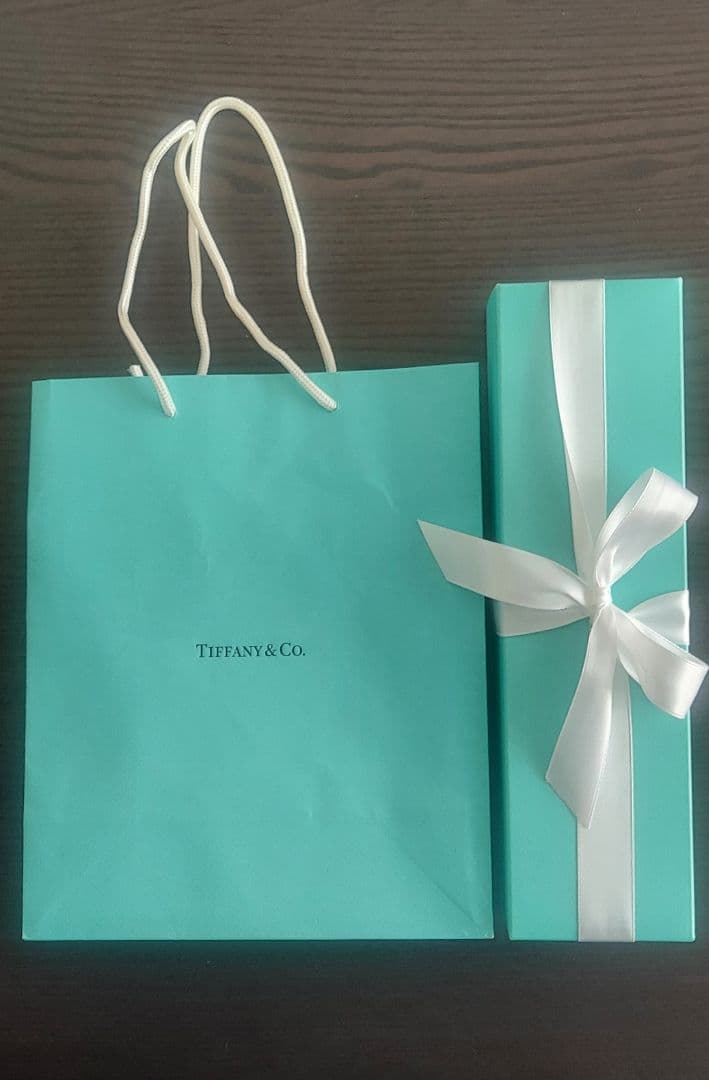 【完全未開封】Tiffany 夫婦箸　紙袋付き