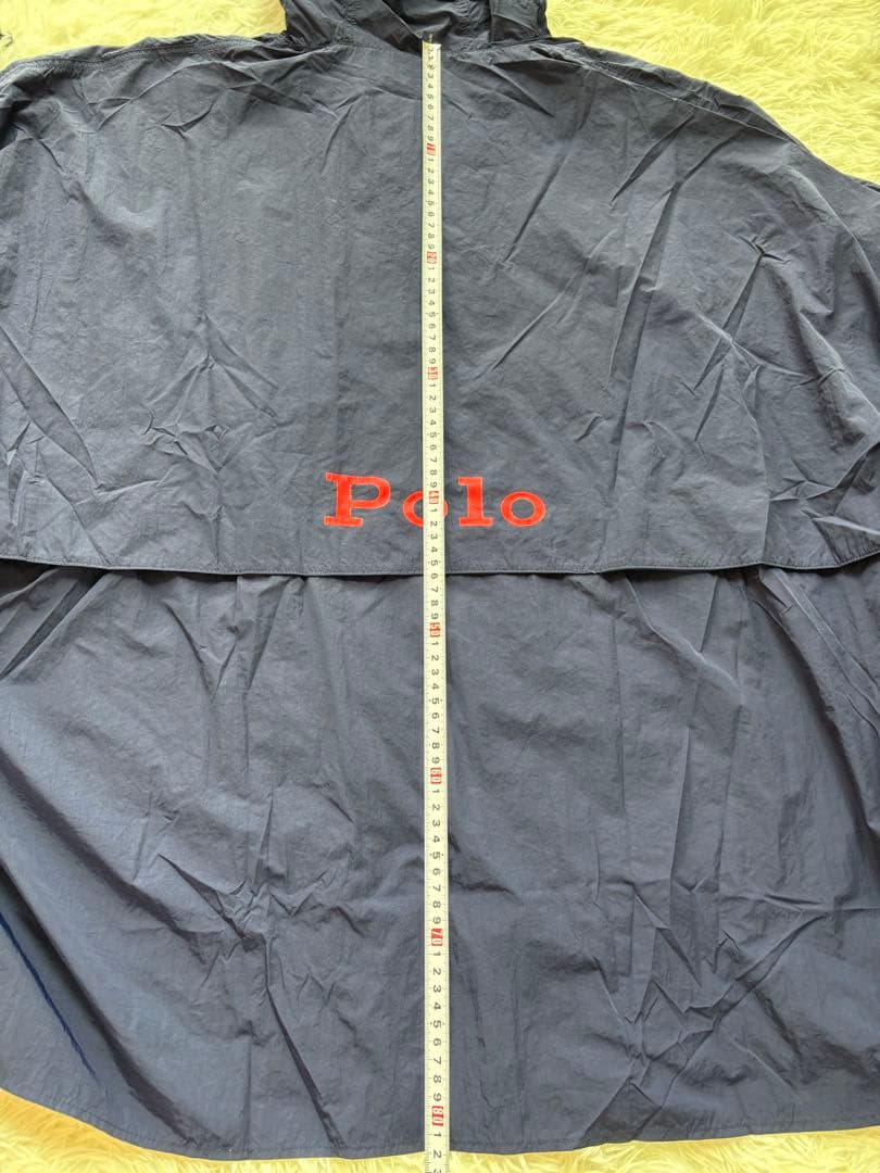 【新品タグ付】POLOポロベア レインポンチョ ネイビー