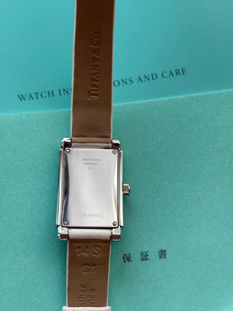 正規店購入ティファニーTiffany & Co. ダイヤモンド腕時計