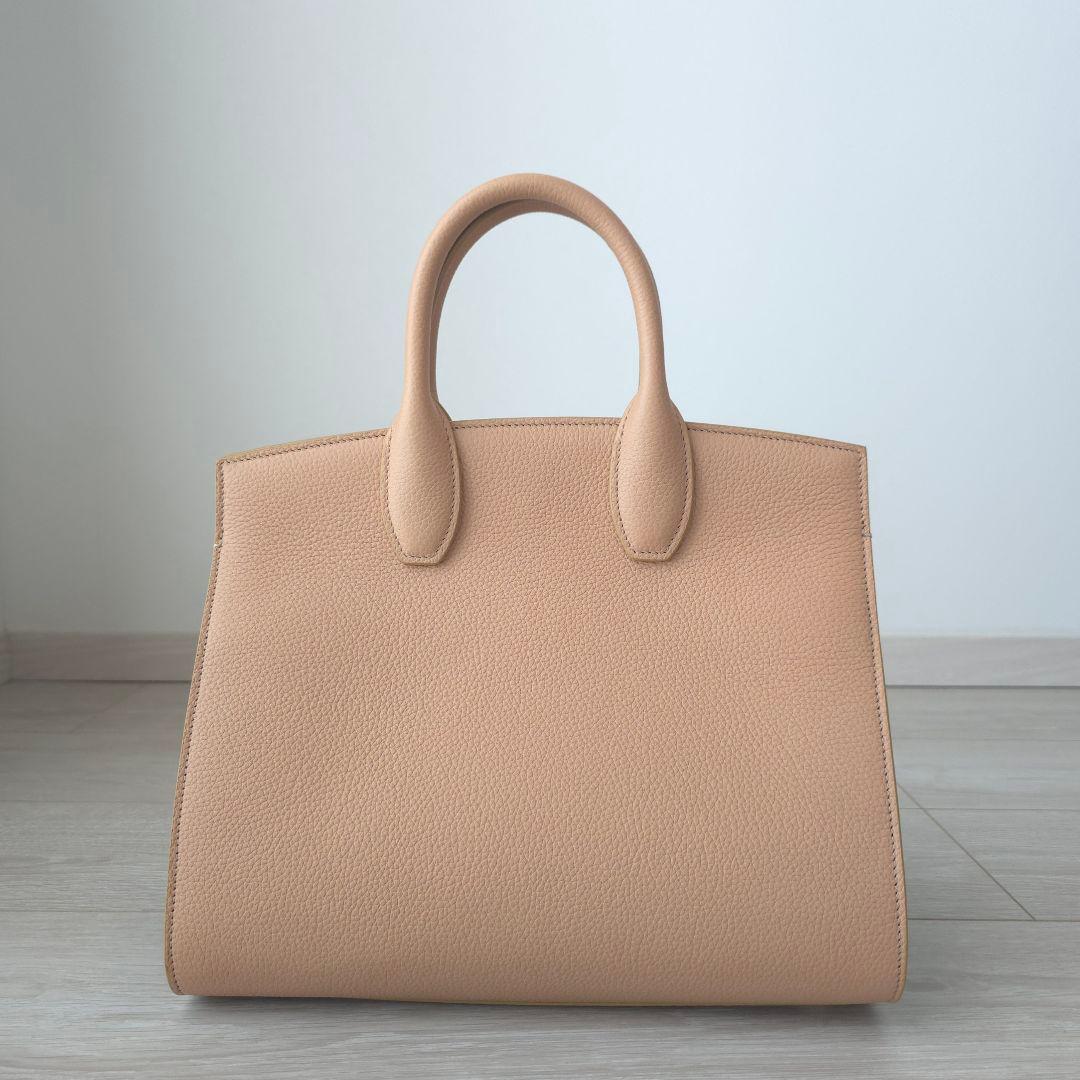 極美品【フェラガモ】スタジオ　ソフト　カラーブロック　2way ハンドバッグ