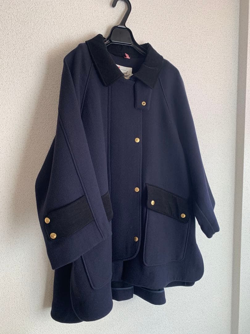 Traditional Weatherwear Lothian ネイビー美品34