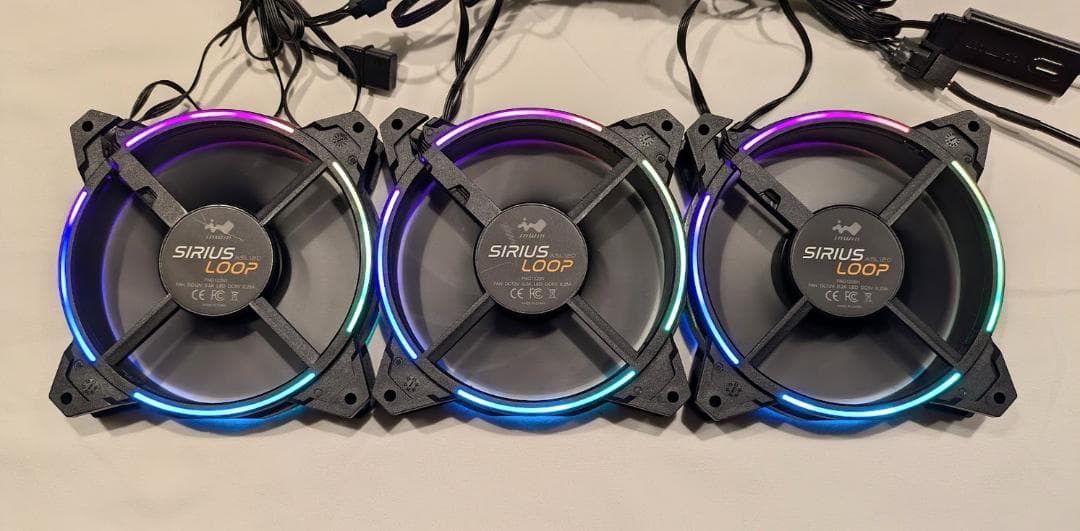 inwin SIRIUS LOOP ASL120 mm ARGBファン 自作PC