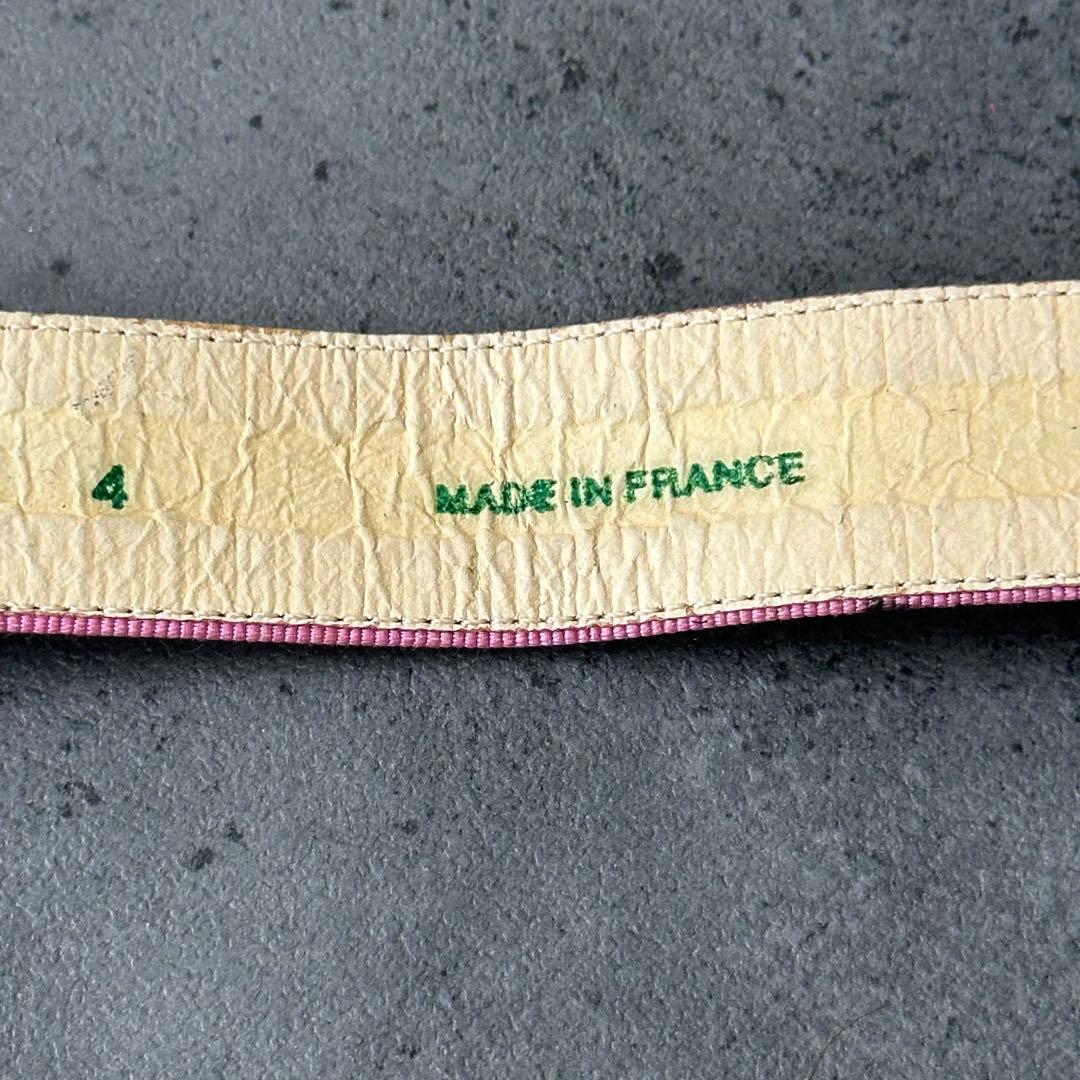 イヴ・サンローラン リヴ・ゴーシュ クリスタル ゴールドクロス ナイロンベルト