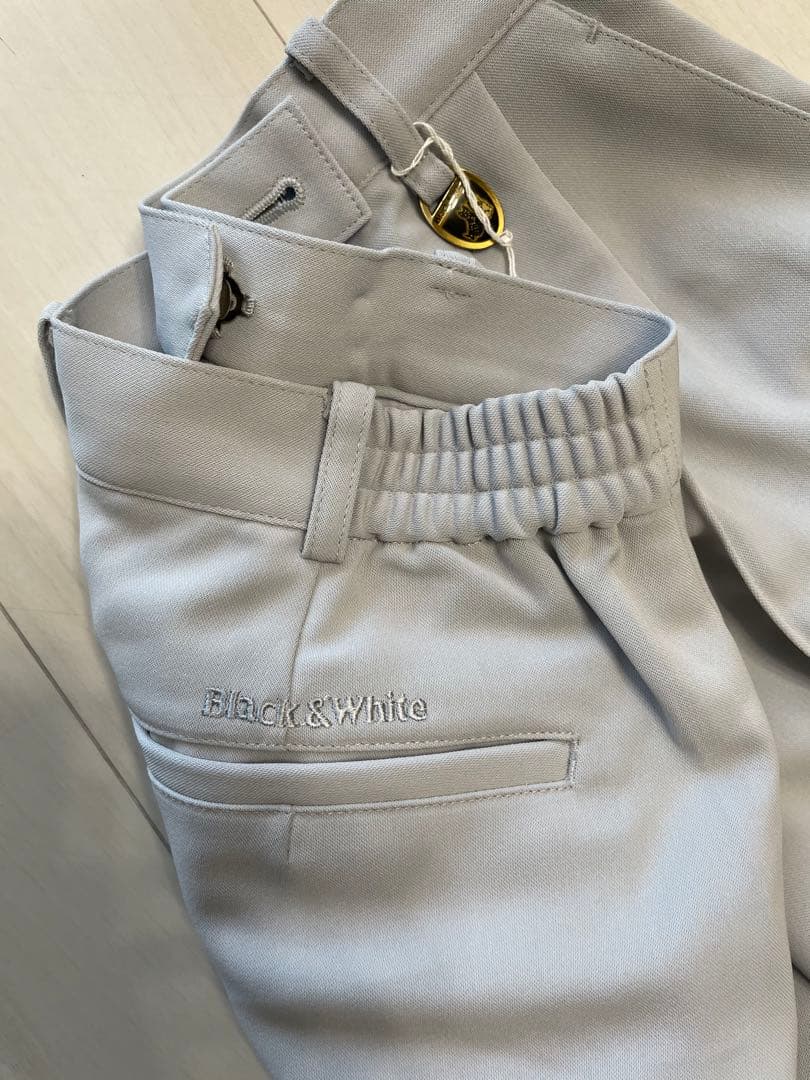 Black＆White ブラックアンドホワイト パンツ 春夏物　新品