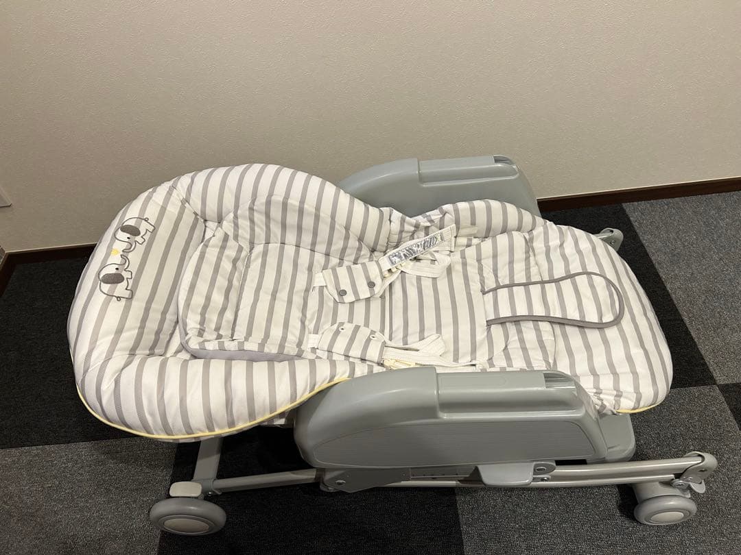 【美品】Aprica ユラリズム ハイローチェア アップリカ