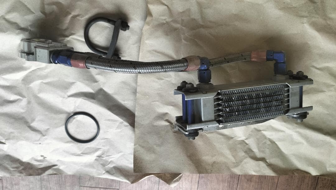 TW200・225用 EARL’S アールズオイルクーラー