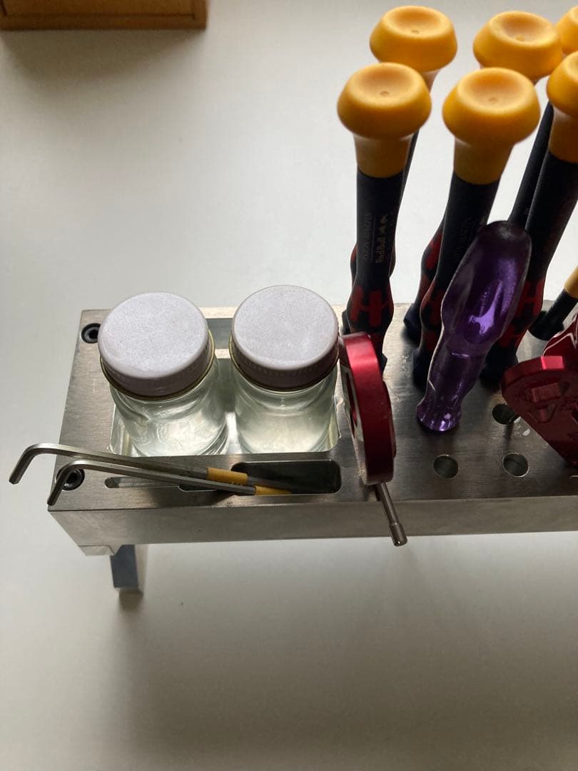 リールメンテナンス 精密ドライバー リールオイル などの収納に　ステンレス