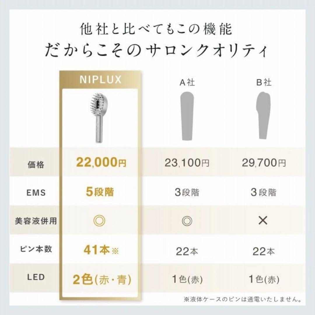 NIPLUX EMS LIFT BRUSH 電気ブラシ EMS 美顔器 ヘッド