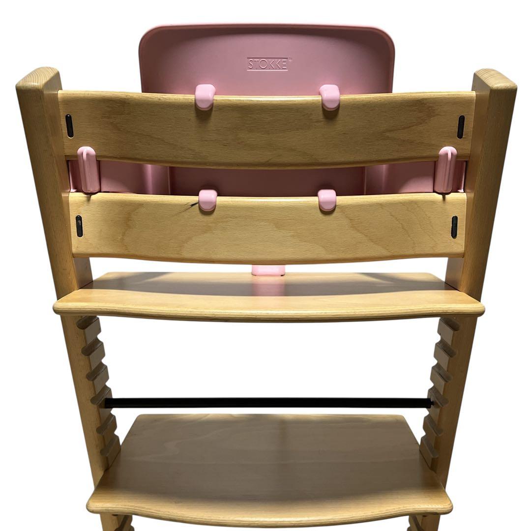 専用　　　ストッケ トリップトラップ ナチュラル×ピンクベビーセット人気カラー