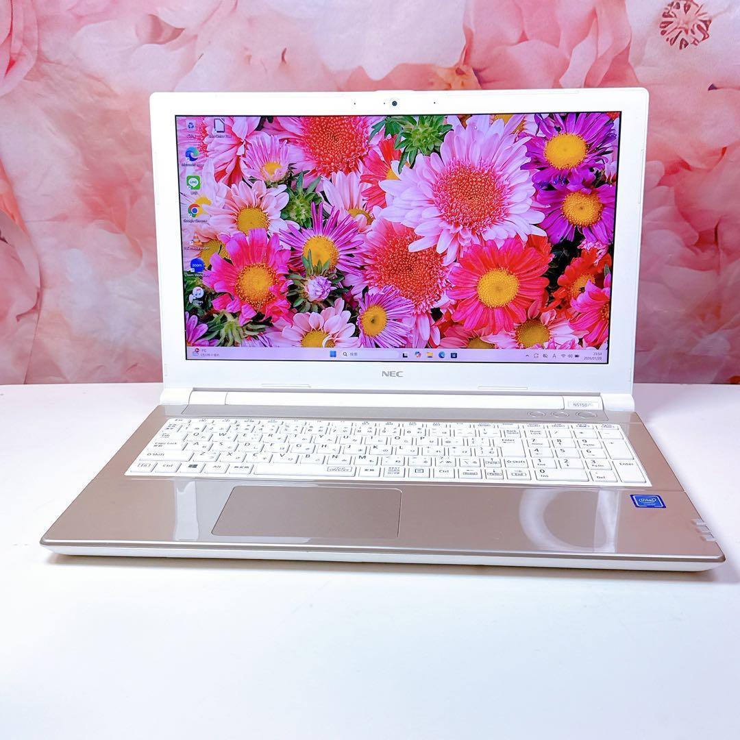 ❤️新品SSD＆16GB❤️windows11薄型ノートパソコン カメラオフィス