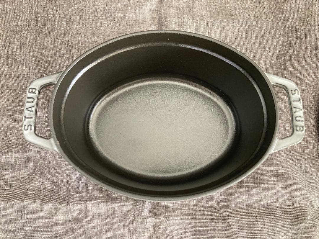 STAUB ピギーココット　グレー　17cm