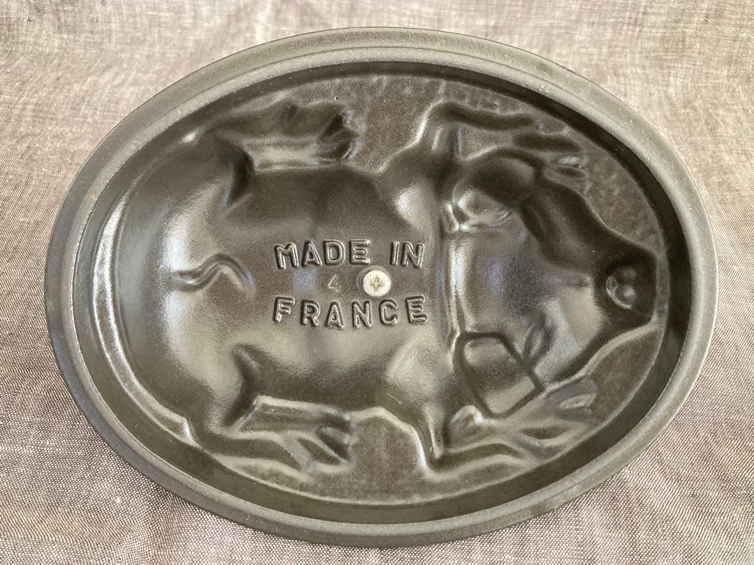 STAUB ピギーココット　グレー　17cm