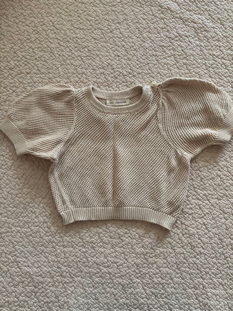 値下げしました！【美品】soorploom mimi knit 1yr/80