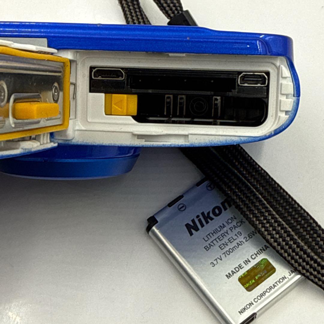 Nikon ニコン COOLPIX S33 ブルー 防水 耐衝撃