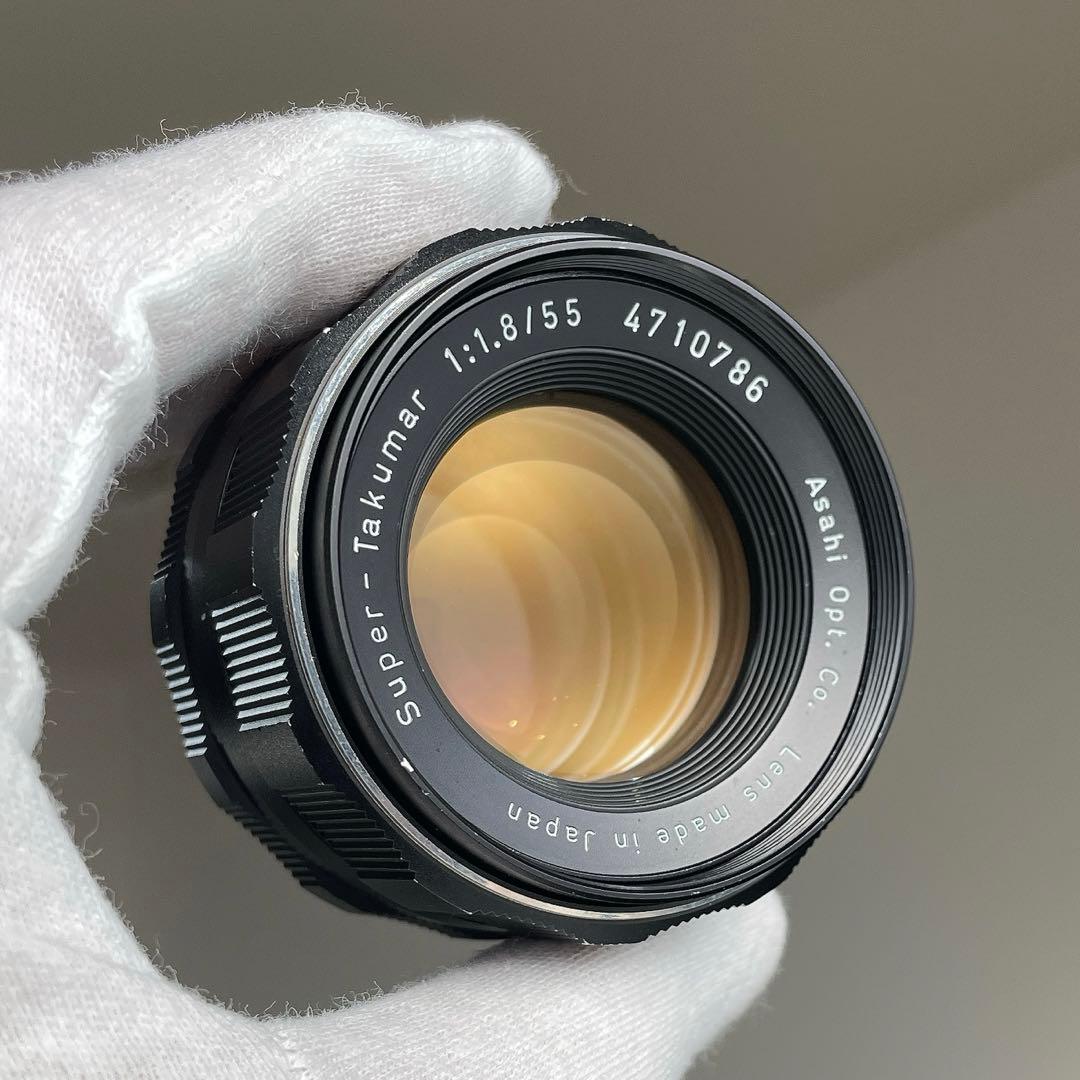 【虹色多重フレア】PENTAX Super Takumar 55mm f1.8