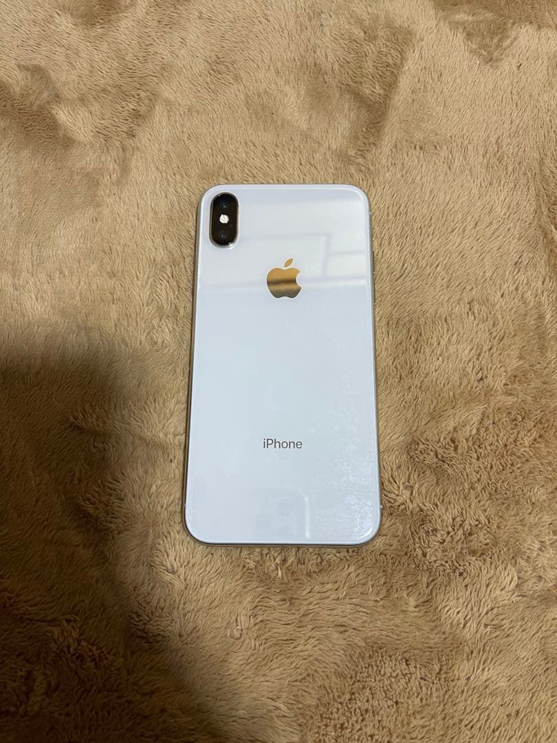 IphoneX シルバー256GB SIMフリーバッテリー100%