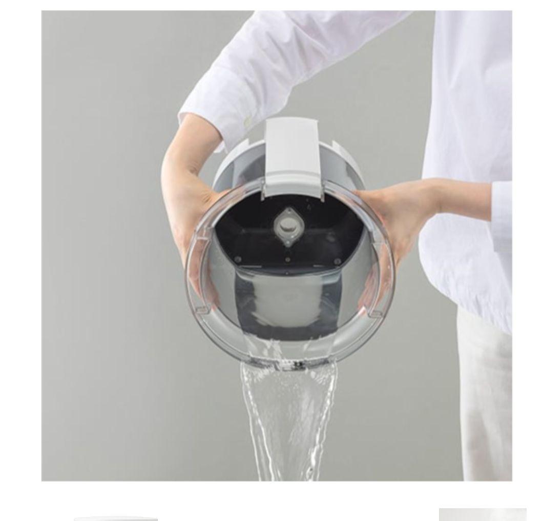 【新品未使用】RHYTHM MIST 350 プールレス加湿器 ライトグレー