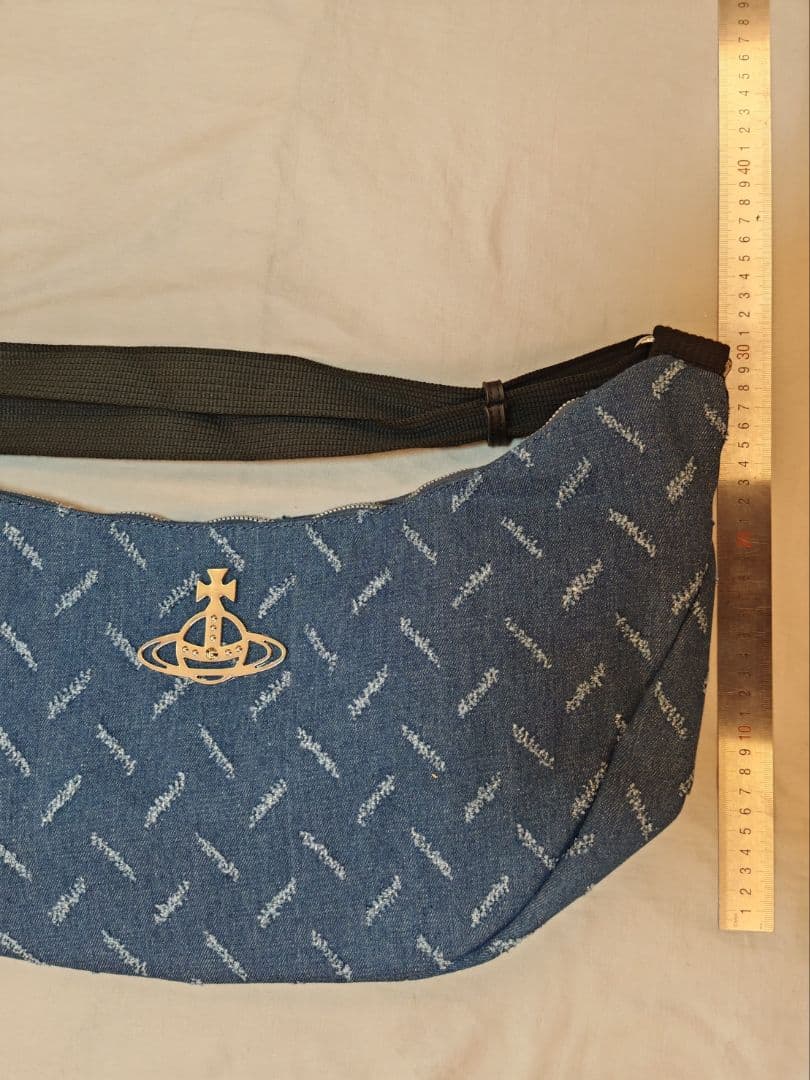 Vivienne Westwood デニムショルダーバッグ　ボディバッグ