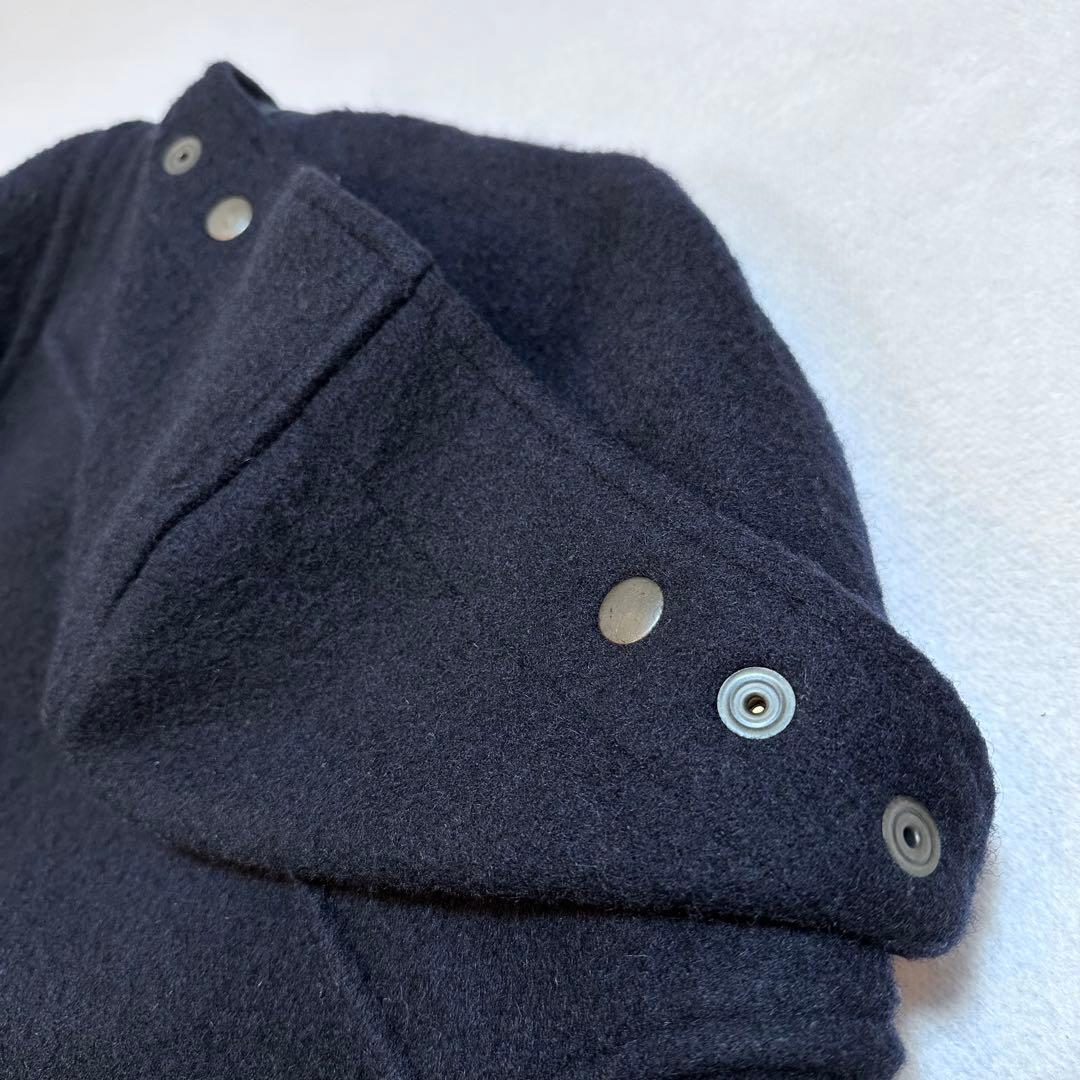 グローバーオール EDIFICE別注 MONTYダッフルコート 英国製 紺 XS