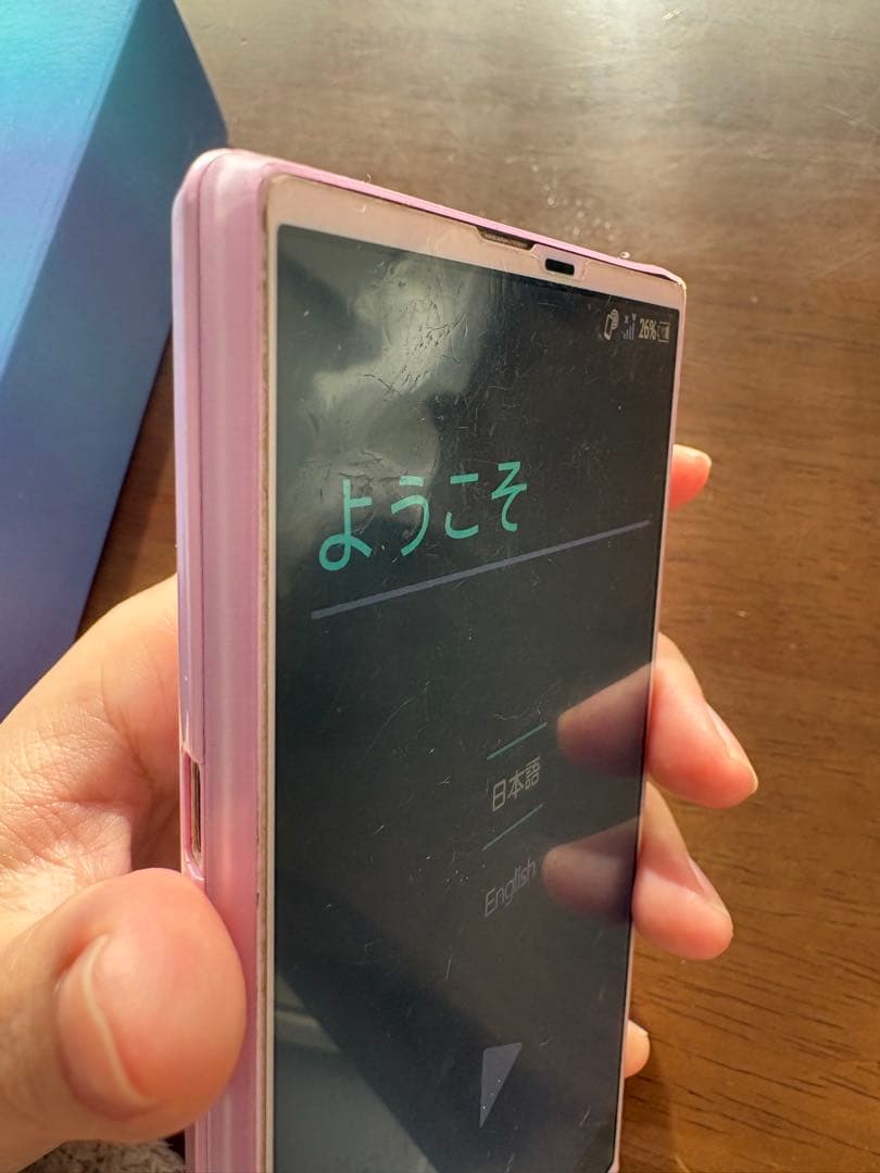 Disney Mobile on docomo SH-02G ピンク