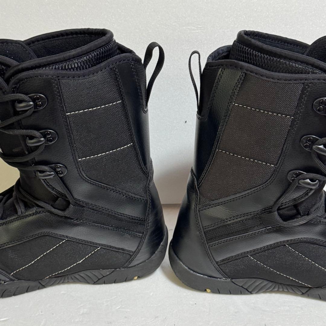 27cm スノーボードブーツ 黒色ブラック　男性用初心者軽量格安処分