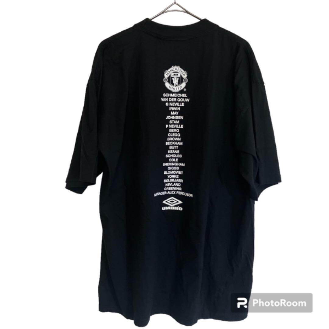UMBRO マンチェスターU トレブル記念Tシャツ 入手困難 ヴィンテージ