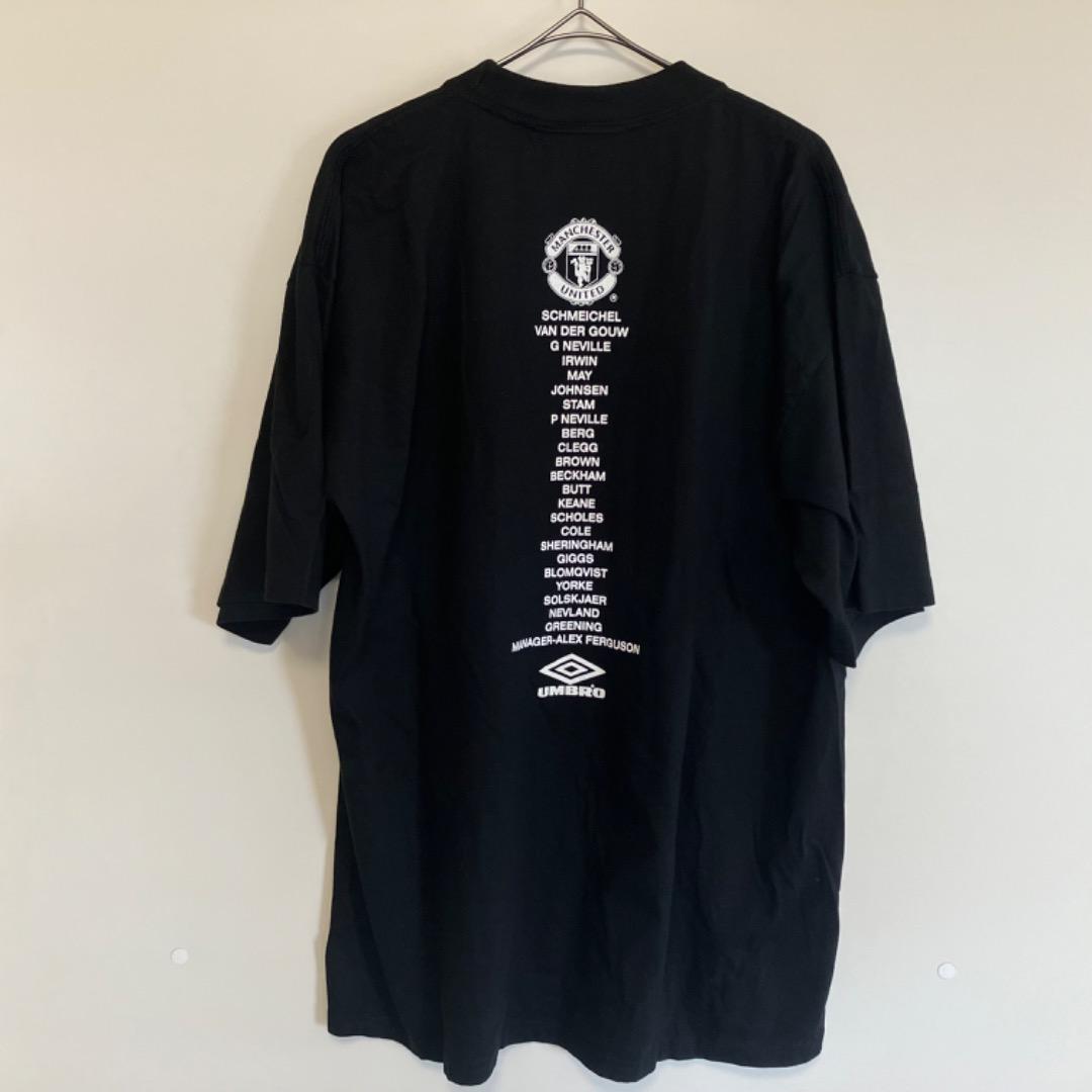UMBRO マンチェスターU トレブル記念Tシャツ 入手困難 ヴィンテージ