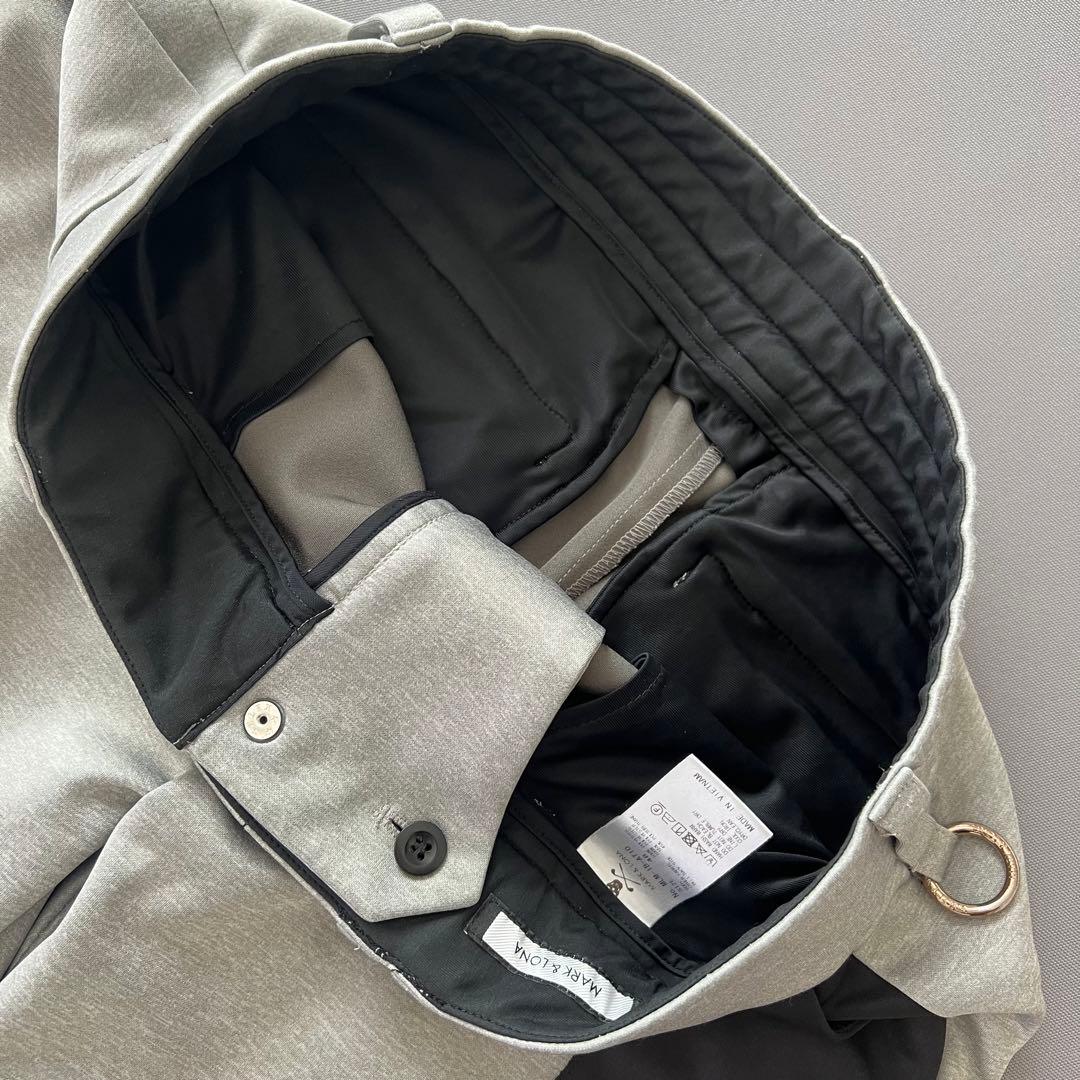 MARK&LONA マークアンドロナ　セットアップ　コード　メンズ　ゴルフ　ロゴ