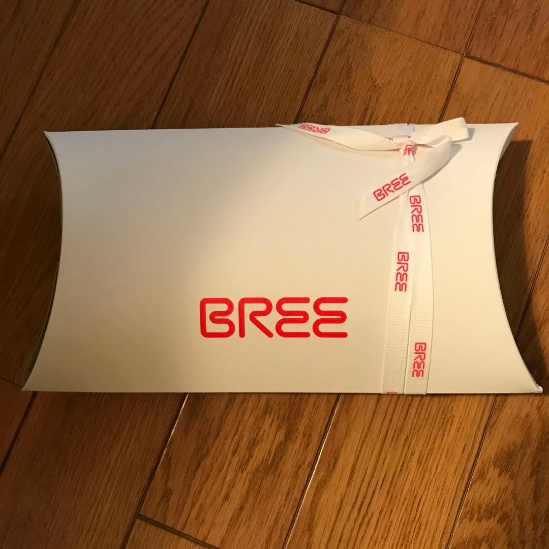 BREE ブリー　ペンケース　筆入れ　革製　筒型