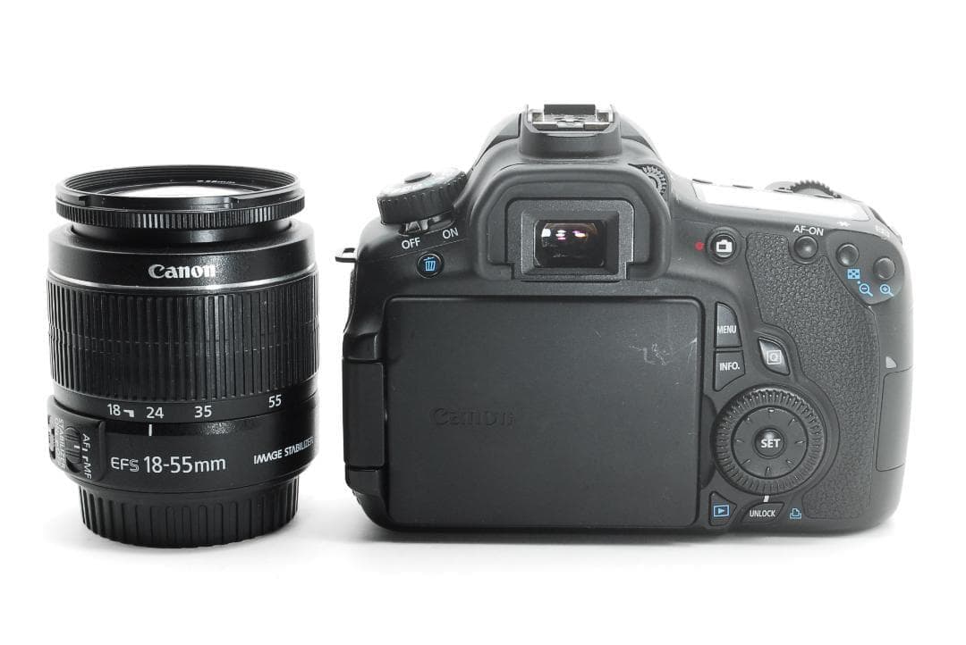 【動画もOK】Canon EOS 60D IS STM標準レンズ
