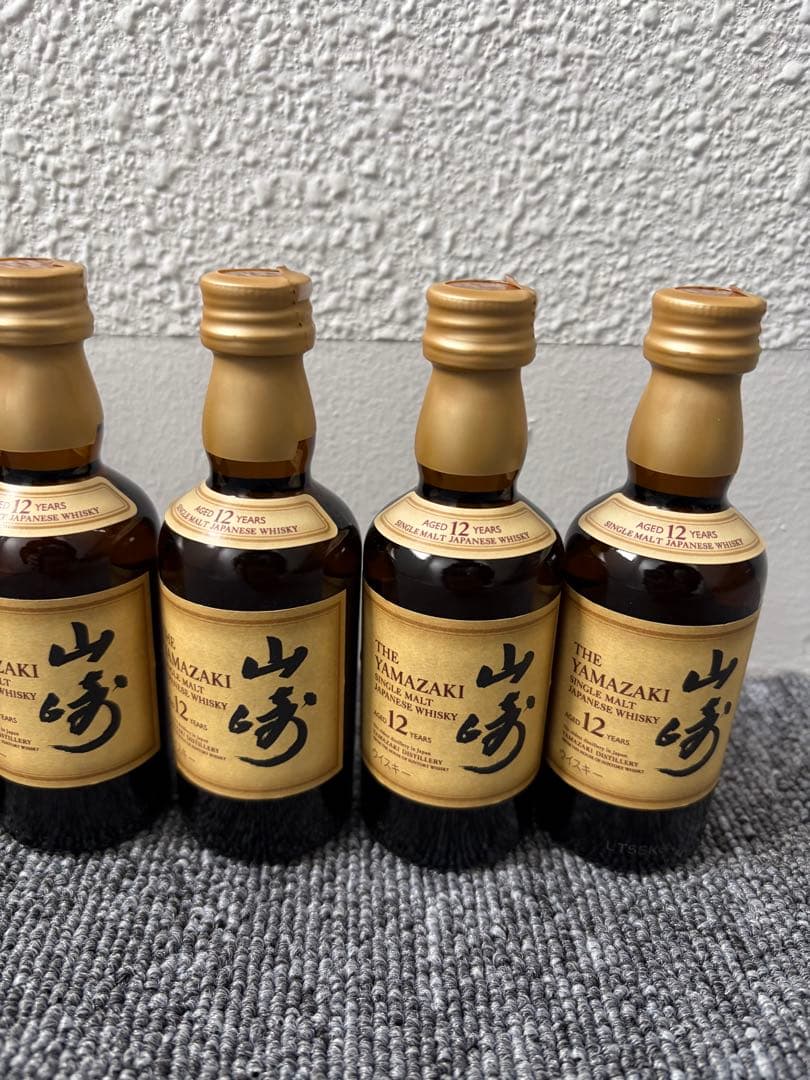 【即発送】山崎 12年 ウイスキー 6本セット 50ml 山﨑
